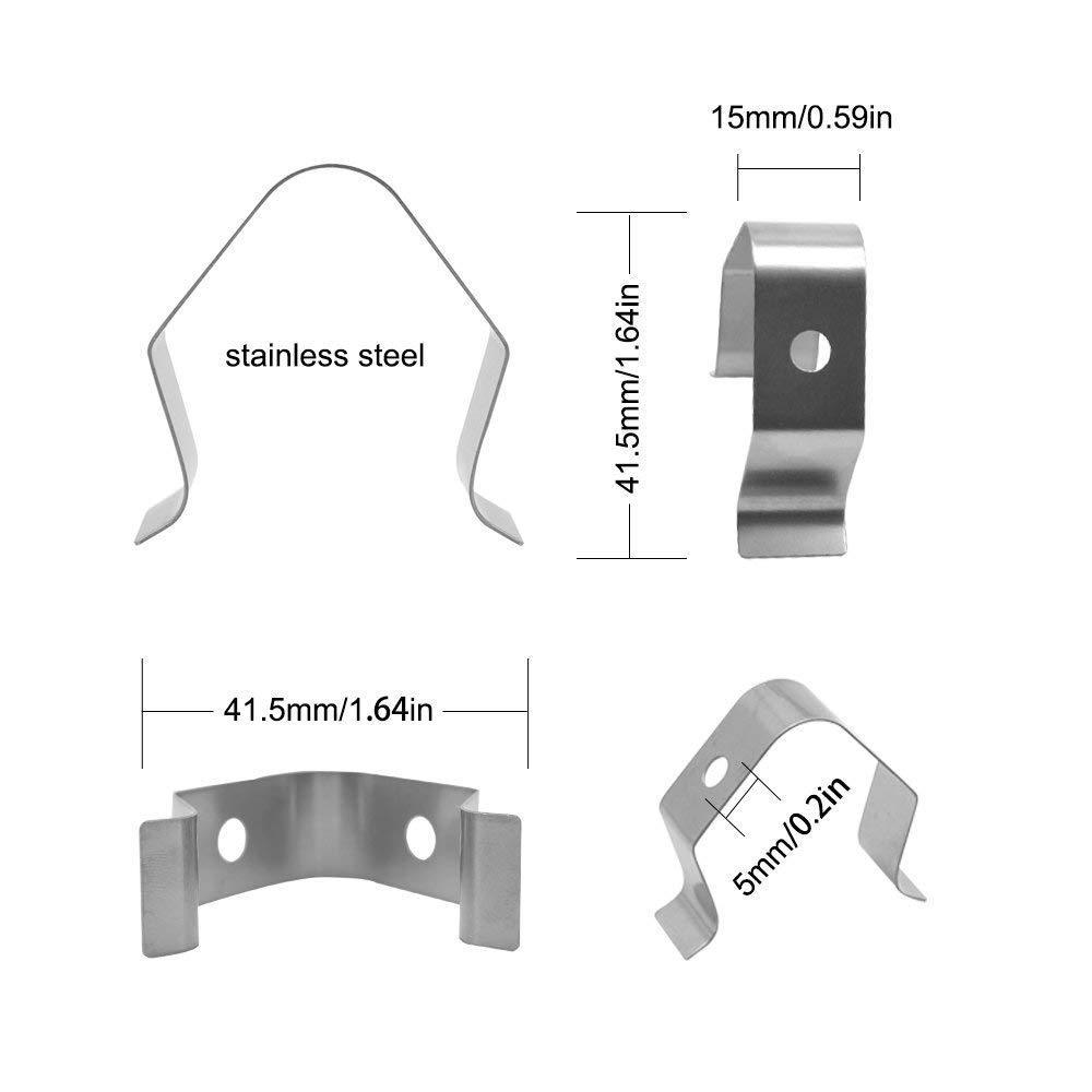Kitchen BBQ Grill Probe Clip Household Food Thermometer Temperature Measuring Clip Kitchen Grill Probe Fixing Clip