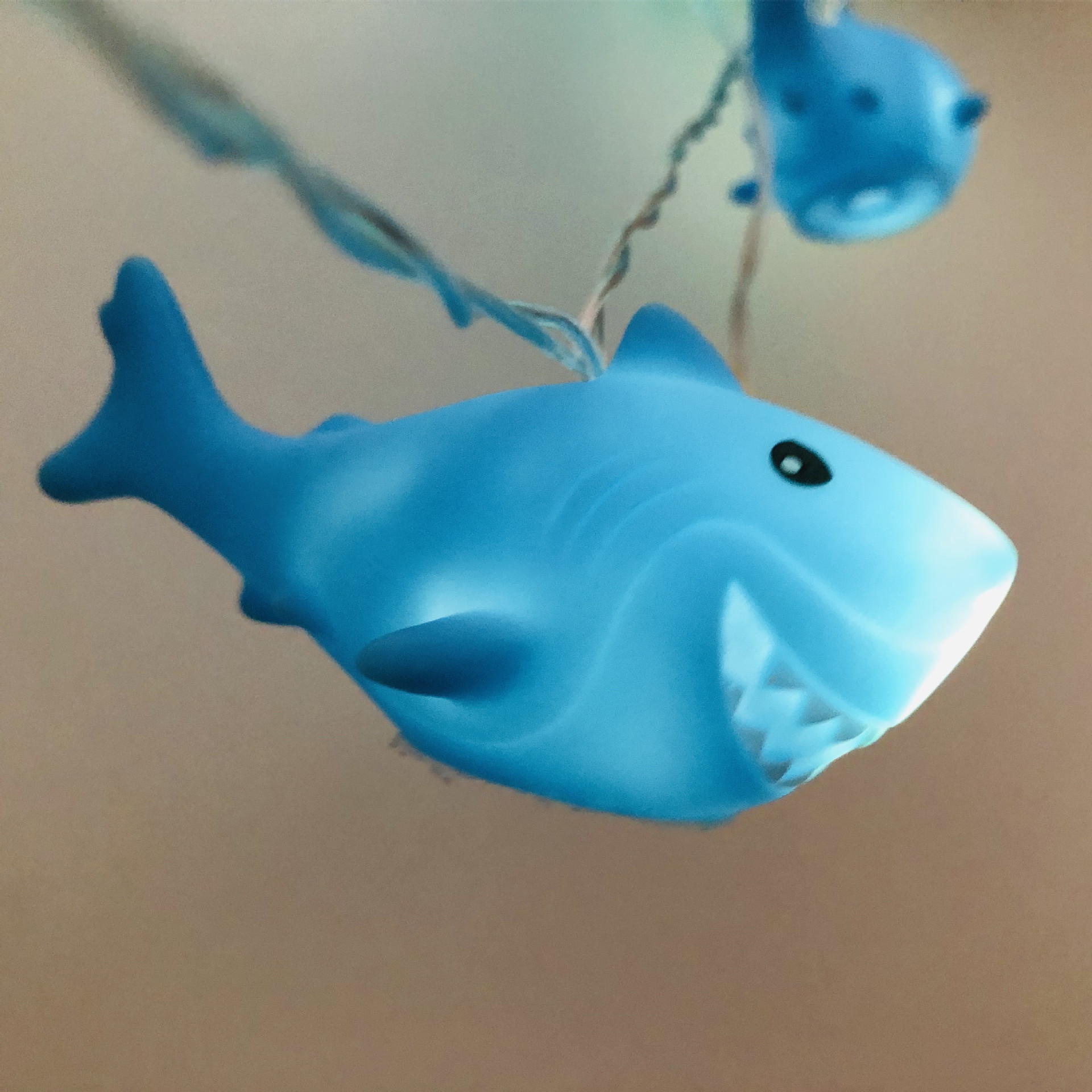 LED PVC Shark Light String Animal Shaped Lights Christmas Party Courtyard Decorative String Lights USB Light String