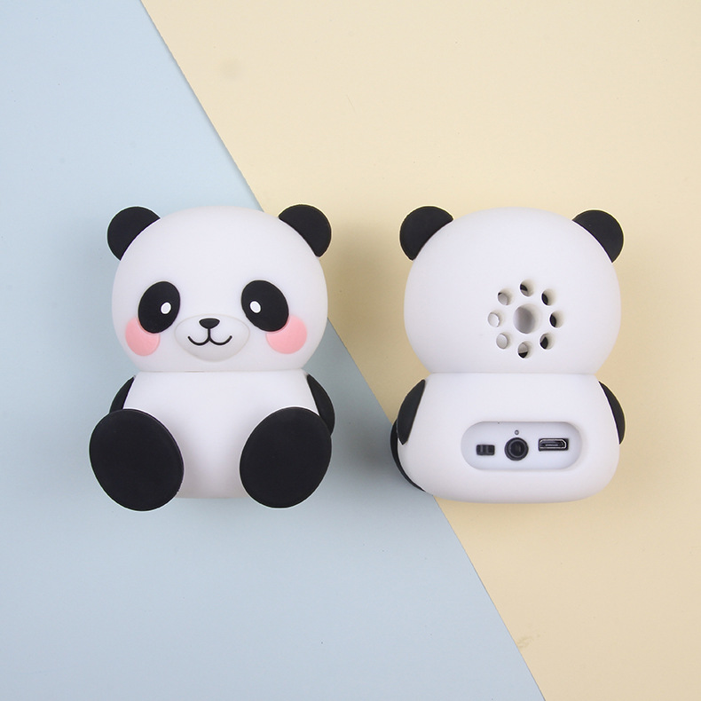 Cute Girl Bluetooth Speaker Phone Stand Bluetooth Speaker Mini Portable Cartoon Animal Bluetooth Speaker Gift