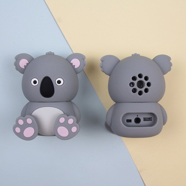 Cute Girl Bluetooth Speaker Phone Stand Bluetooth Speaker Mini Portable Cartoon Animal Bluetooth Speaker Gift