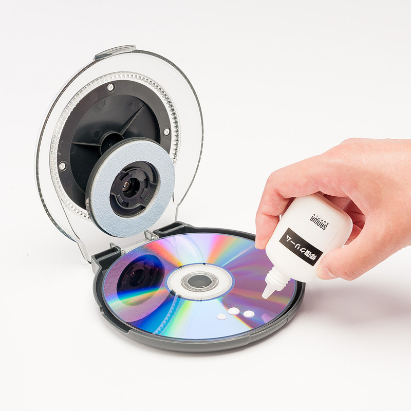 Japan SANWA disc repairer CD/DVD disc repair scratches data 200-CD028