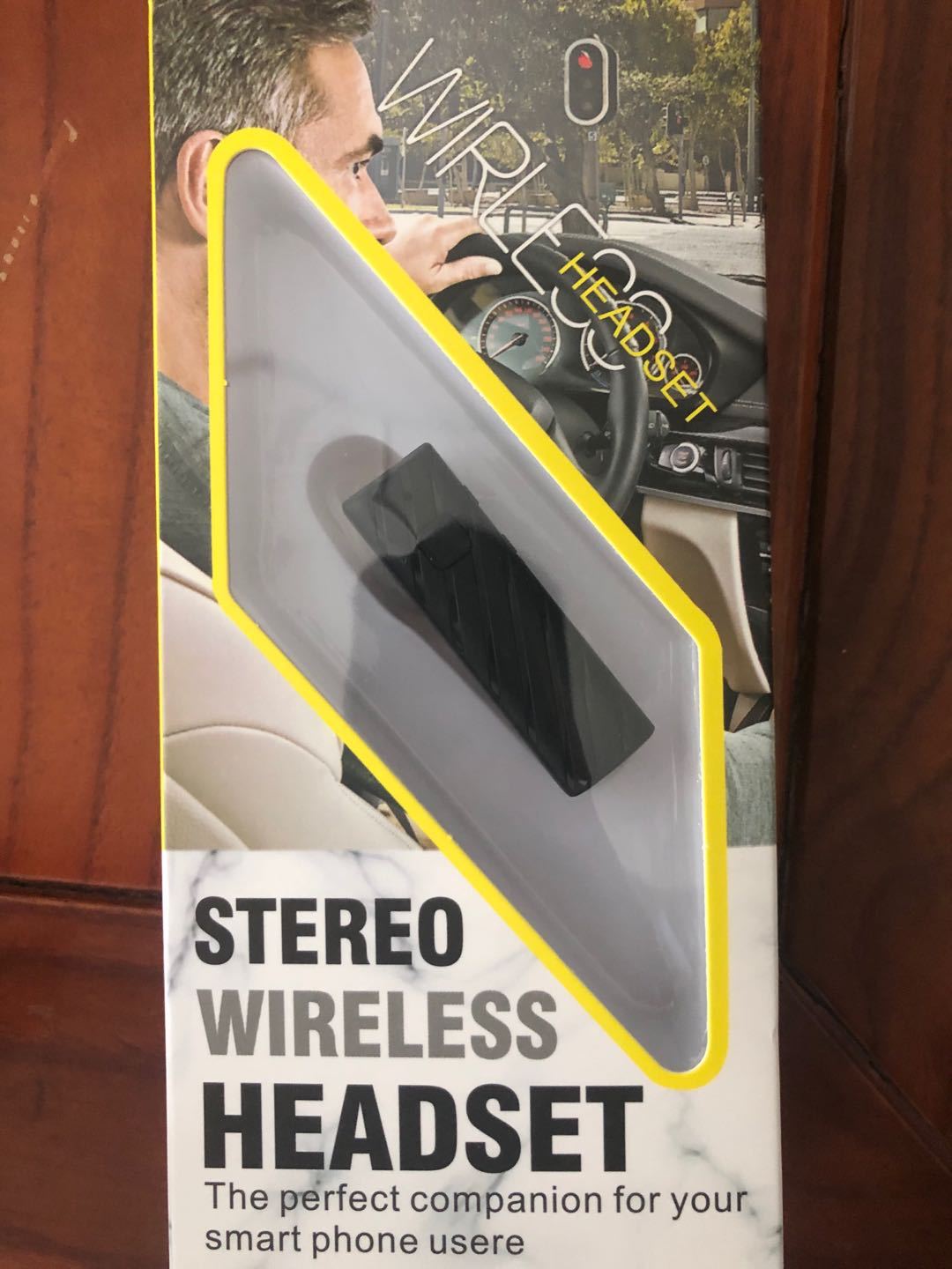 Wireless Car Bluetooth Earphones Single Ear Business Ultra-Long Standby Bluetooth Earphones Sports Running Private Mold