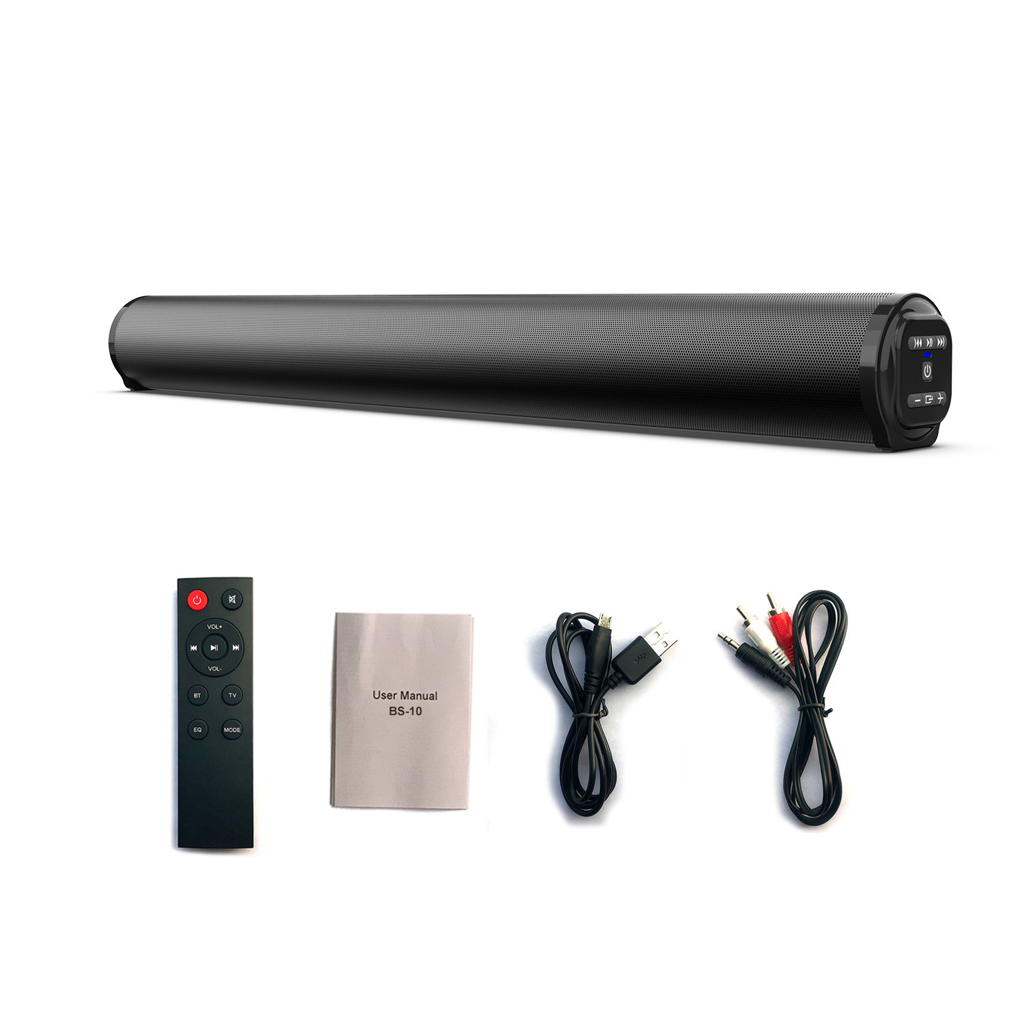 Wireless Bluetooth Speaker & Soundbar TV Soundbar Speaker Can Connect to Computer, Projector, USB Play