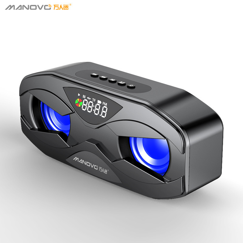Wanrenmi M4 M5 Wireless Bluetooth Speaker Subwoofer Outdoor Portable Desktop Speaker Radio Audio