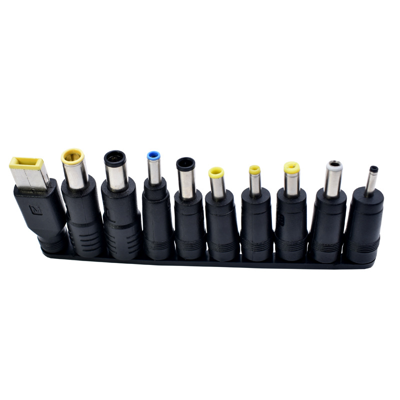 Laptop power DC adapter tip DC5.5*2.1MM female interface ten-in-one adapter tip charger