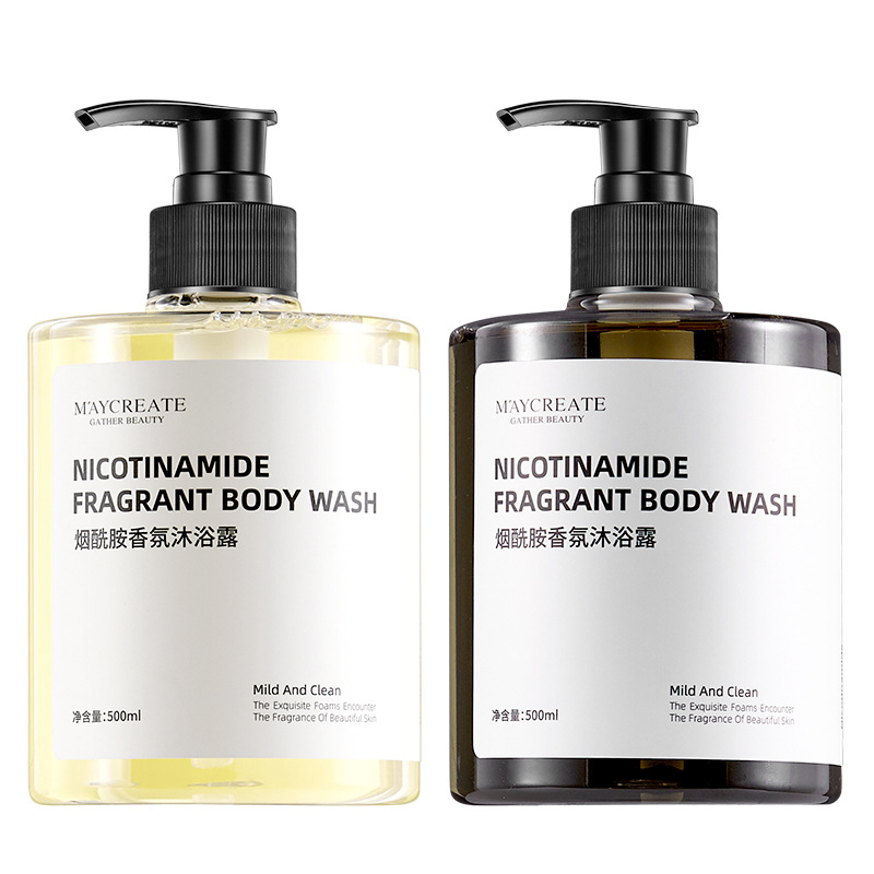 Jianmei Chuangyan Niacinamide Shower Gel Body Moisturizing Nourishing Large Capacity Lotion Women Perfume Grade Long Lasting Fragrance