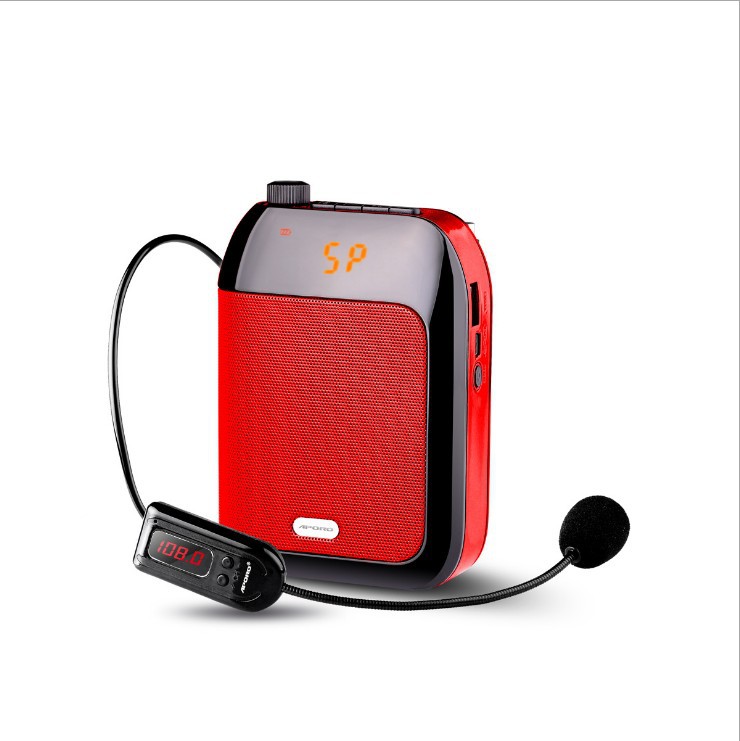 APORO Amplifier Teacher Special Waist-hung Headset Wireless Teaching Tour Guide Loudspeaker Amplifier High Volume