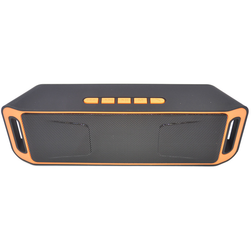 SC208 Bluetooth Speaker Outdoor Audio Portable Mobile Phone Computer Wireless Bluetooth Small Steel Bar Long Strip Bass