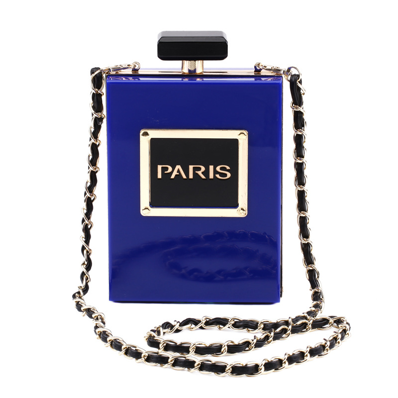 Bag 2020 New Transparent Acrylic Bag Vertical Square Bag Shoulder Crossbody Banquet Dress Evening Bag Women
