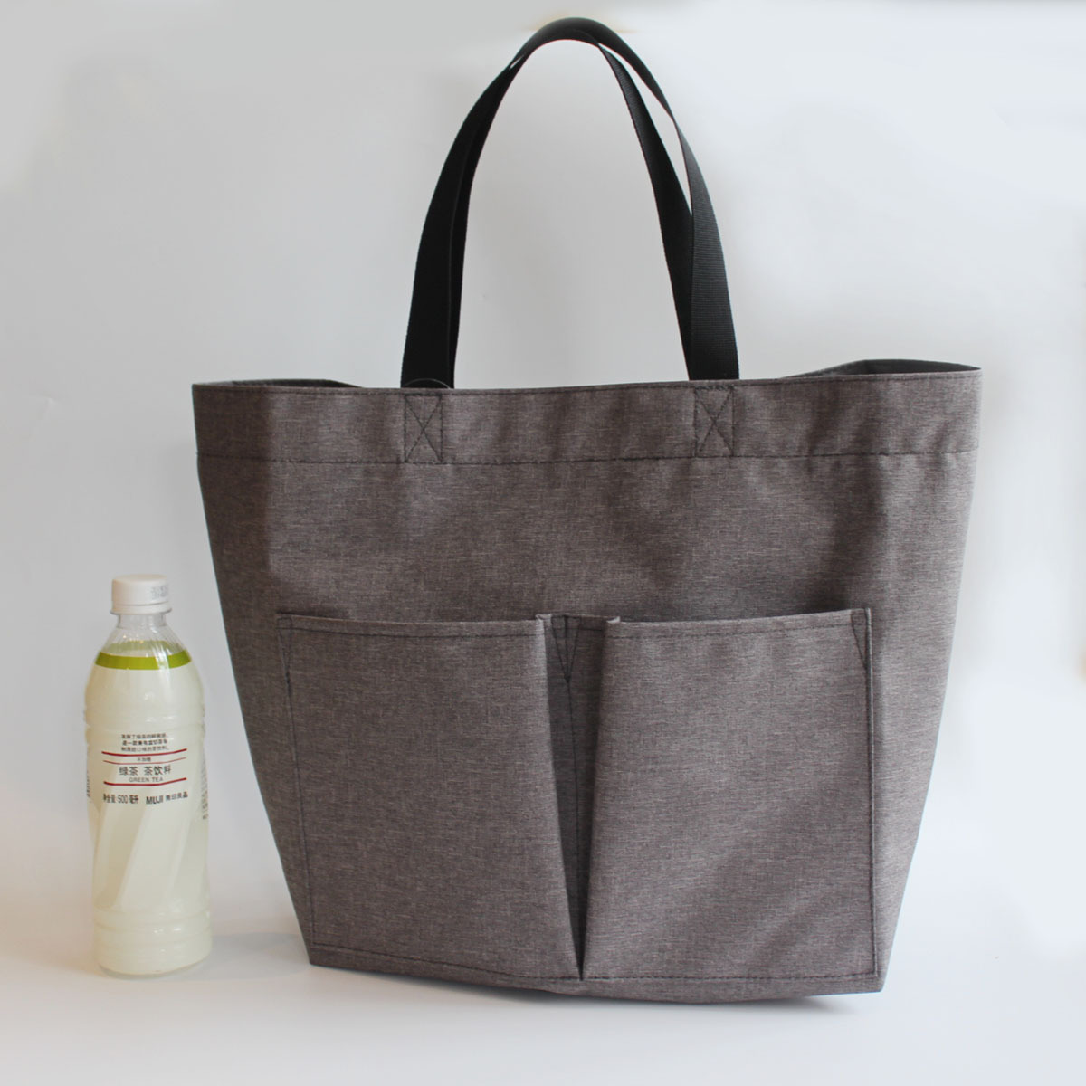 Muji home tote bag simple lightweight crossbody bag shoulder bag waterproof shopping fresh style student bag