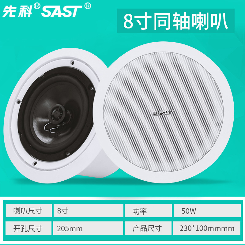 S4-6 8寸同轴定阻带高音