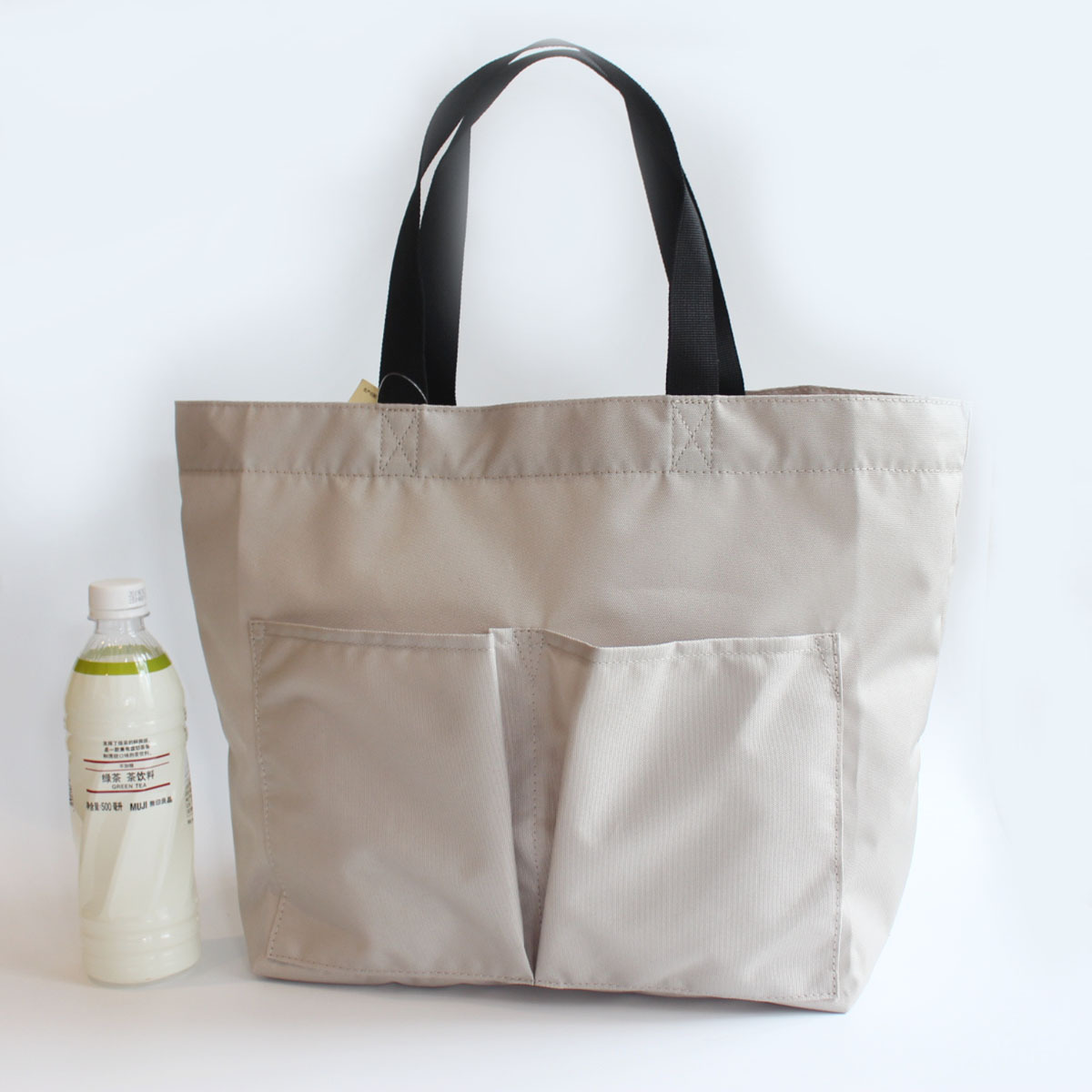 Muji home tote bag simple lightweight crossbody bag shoulder bag waterproof shopping fresh style student bag