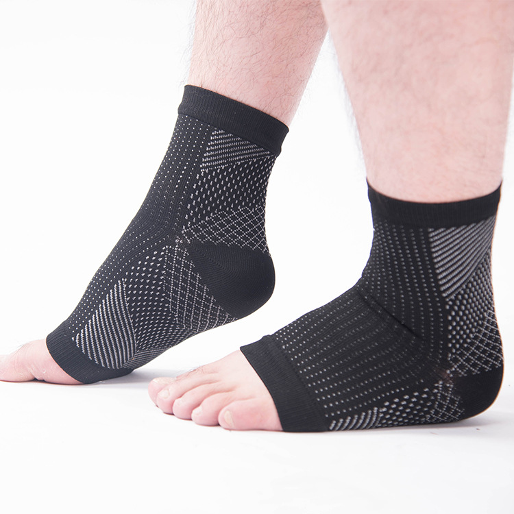 Zhuji sports basketball socks, anti-slip non-slip, men's nylon casual youth foot protection yoga socks