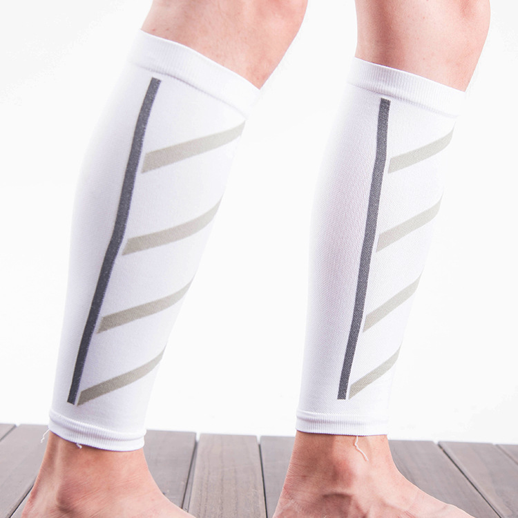 Zhuji socks, men's compression leg sleeves, sports leg guards, breathable and sweat-absorbing protective calf sleeves