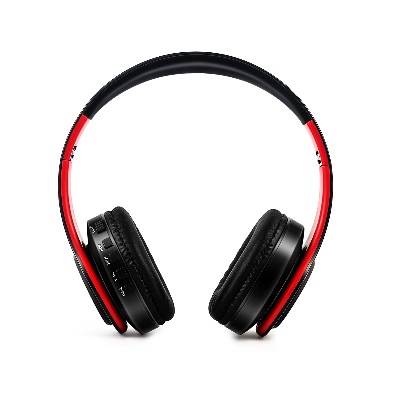Multi-color foldable wireless headset, over-ear Bluetooth, music, sports, universal with card slot wireless earphones