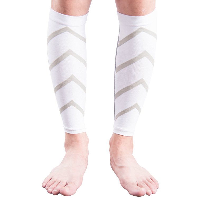 Zhuji socks, men's compression leg sleeves, sports leg guards, breathable and sweat-absorbing protective calf sleeves