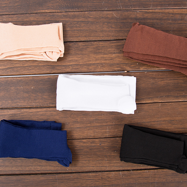 Socks, nylon solid color breathable sweat-absorbing mid-calf socks, outdoor hiking anti-slip casual sports men's socks