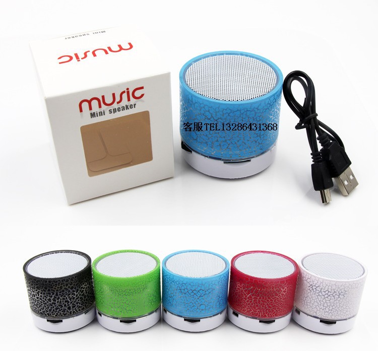 Mini Crack A9 New Speaker Waterproof Wireless Car Portable Subwoofer Bluetooth Card U Disk Universal Audio