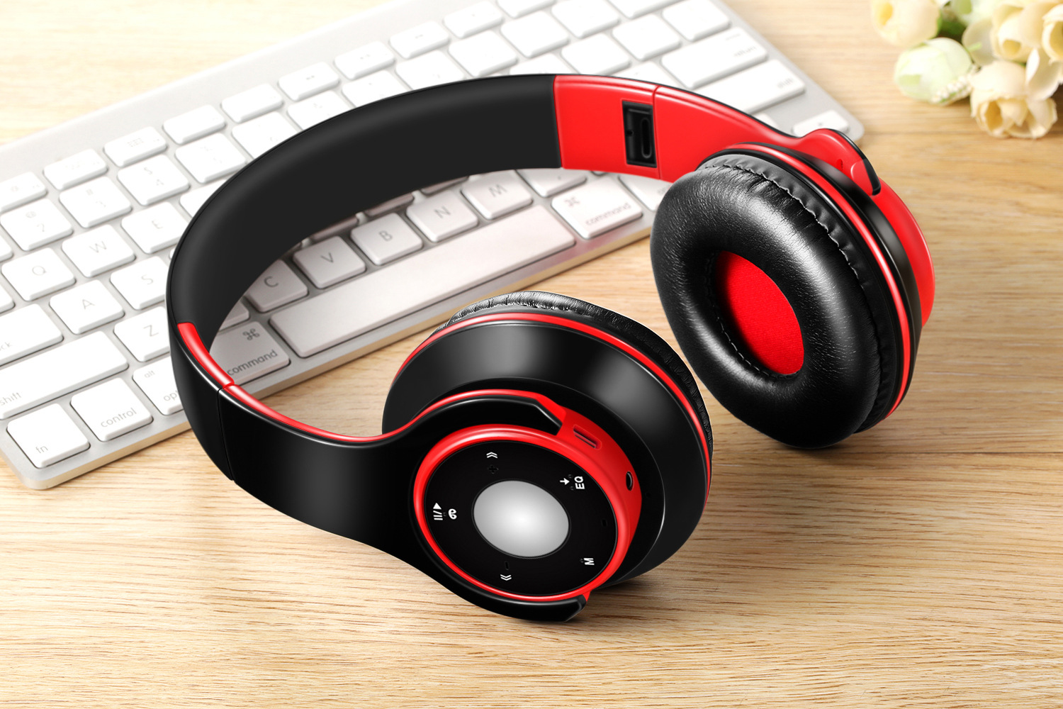 New over-ear wireless Bluetooth headset smartphone call stereo music Bluetooth headphones