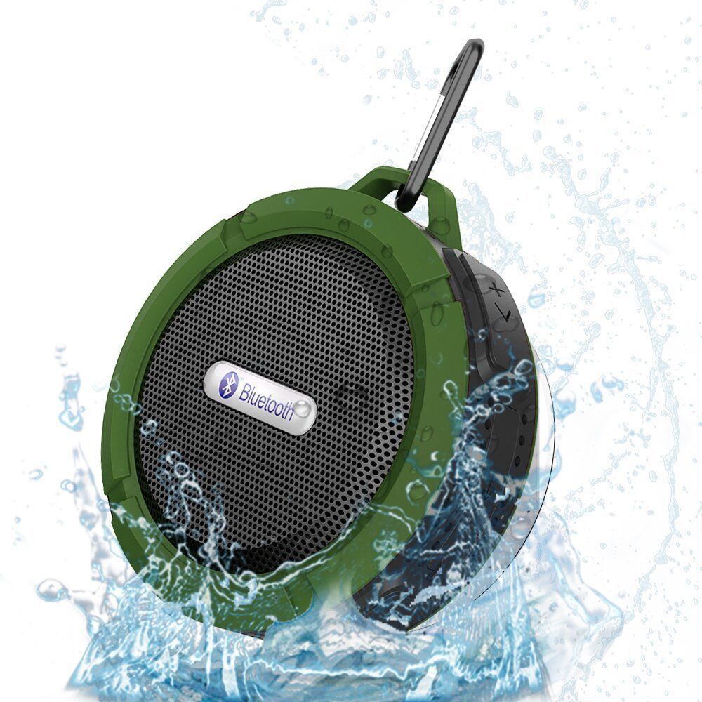 New C6 Waterproof Bluetooth Speaker Wireless Bluetooth Soundbar Outdoor Sports Mini Portable TF Small Speaker