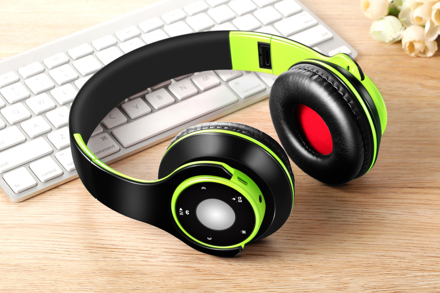 New over-ear wireless Bluetooth headset smartphone call stereo music Bluetooth headphones