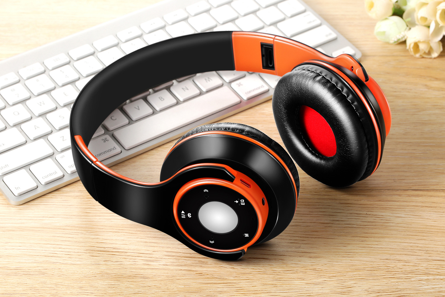 New over-ear wireless Bluetooth headset smartphone call stereo music Bluetooth headphones