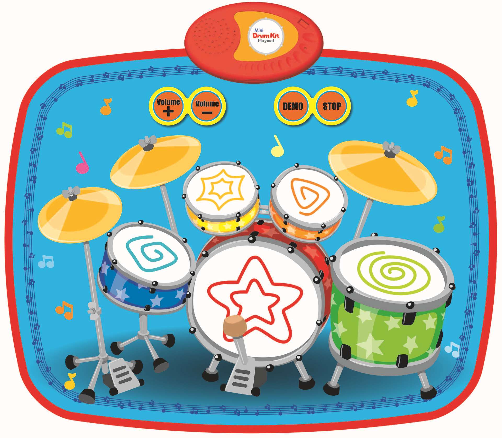 Children's Video Game Early Education Educational Drum Set Music Jazz Drum Instrument Birthday Gift