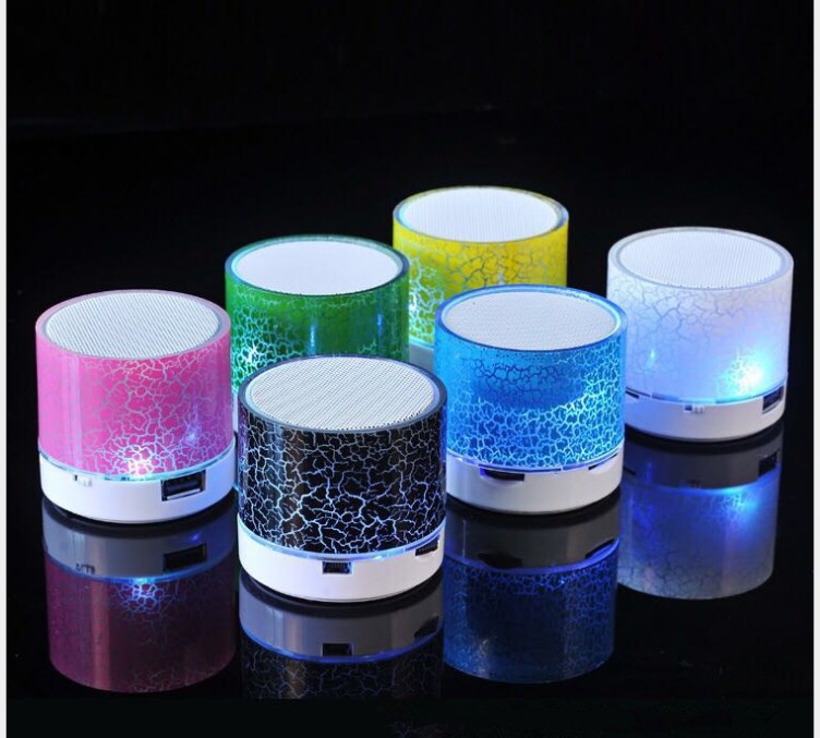 A9 Crack Wireless Card Bluetooth Speaker New Mini Outdoor Gift Subwoofer Phone Car Music