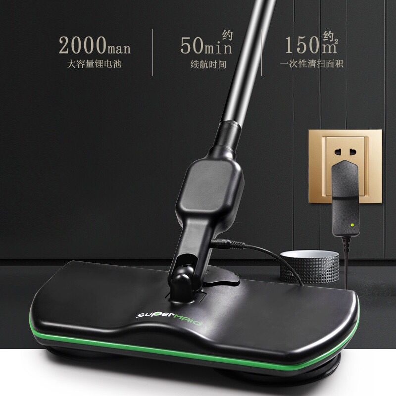 New TV Electric Mop Wireless Electric Rotating Mop Rechargeable Floor Sweeper
