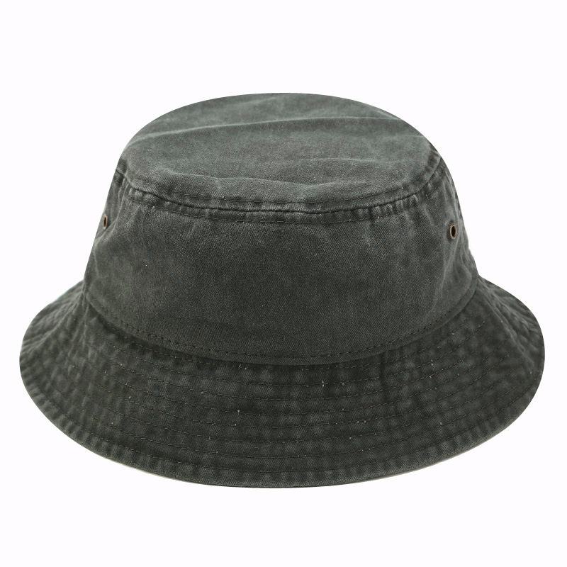 Bucket Hat for Men, Washed Plain Basin Cap for Women, All-Season Outdoor Travel Sun Hat