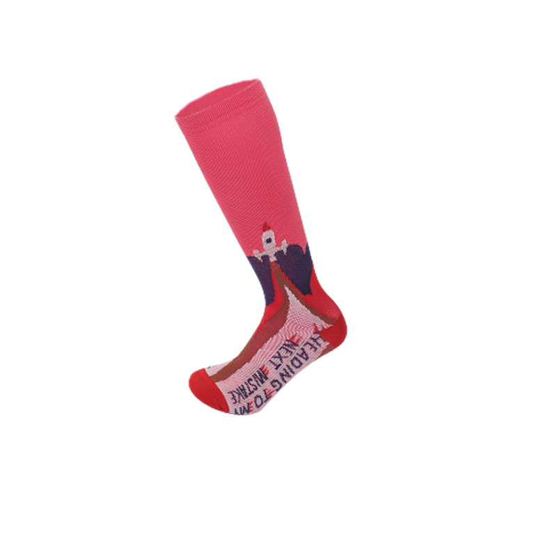 Socks, men's spring and autumn new sports muscle strength socks, quality soft leg guards for men and women sports socks