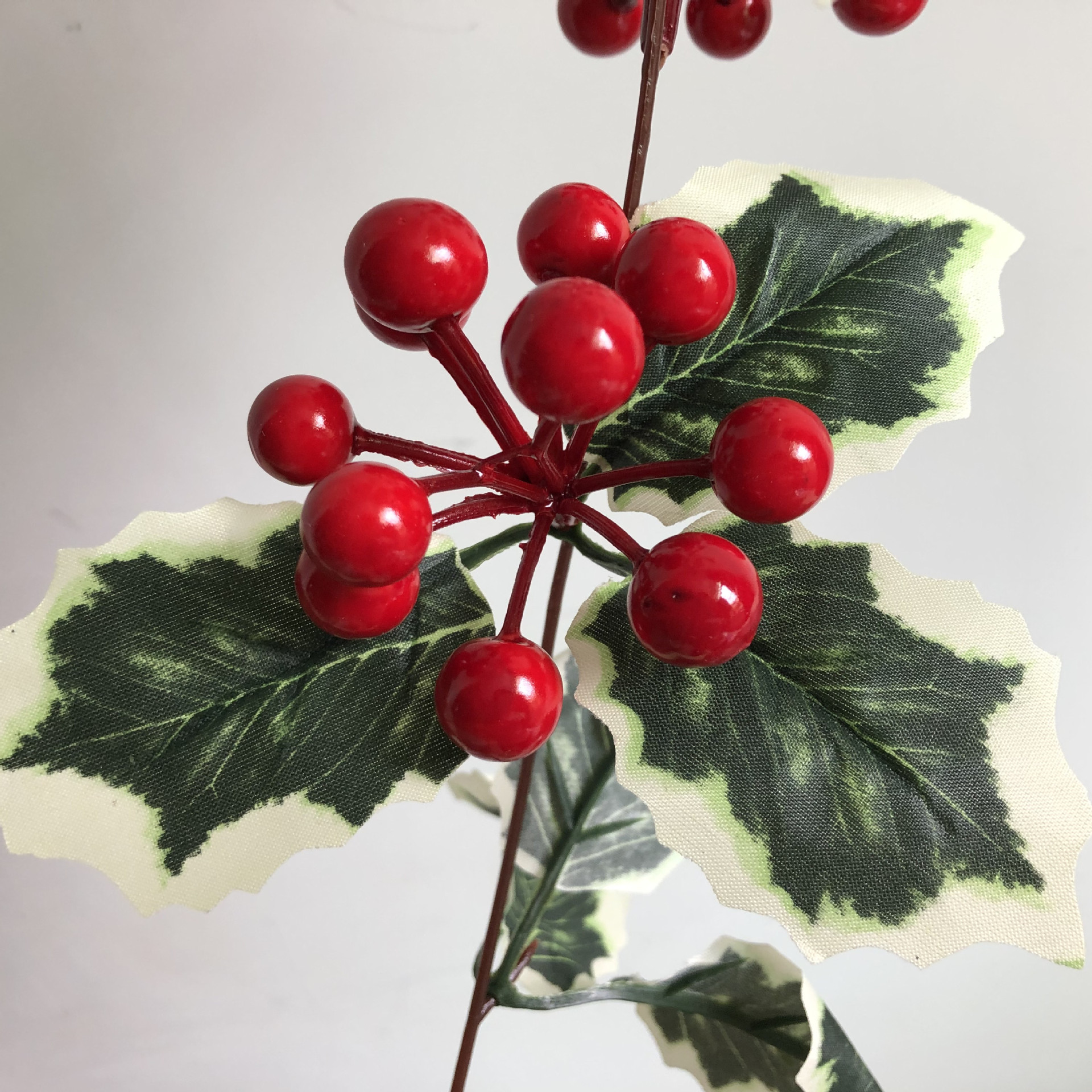 New Thanksgiving Christmas Light String Christmas Red Berry Vine Window Courtyard Party Decoration