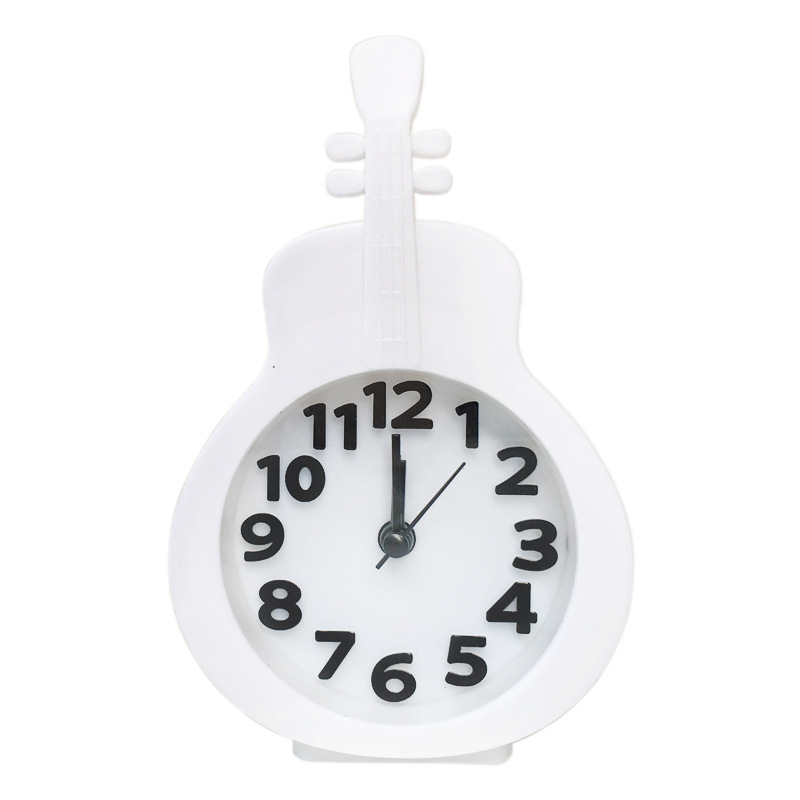 Cartoon 3D Numbers Ultra-Quiet Large Alarm Clock Student Children Gift
