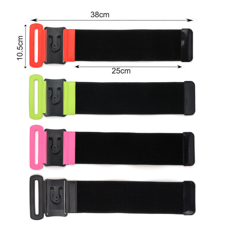 Sports Running Gear Phone Armband Detachable Phone Clip 360 Degree Rotating Hiking Trekking Fitness Arm Band