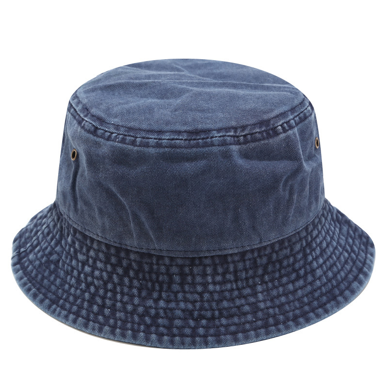 Bucket Hat for Men, Washed Plain Basin Cap for Women, All-Season Outdoor Travel Sun Hat