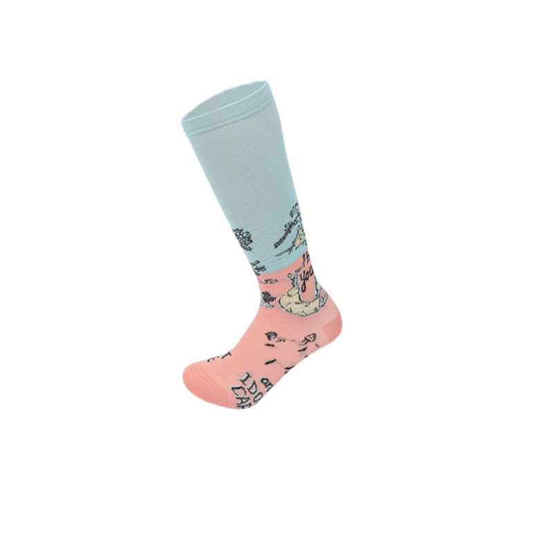 Socks, men's spring and autumn new sports muscle strength socks, quality soft leg guards for men and women sports socks