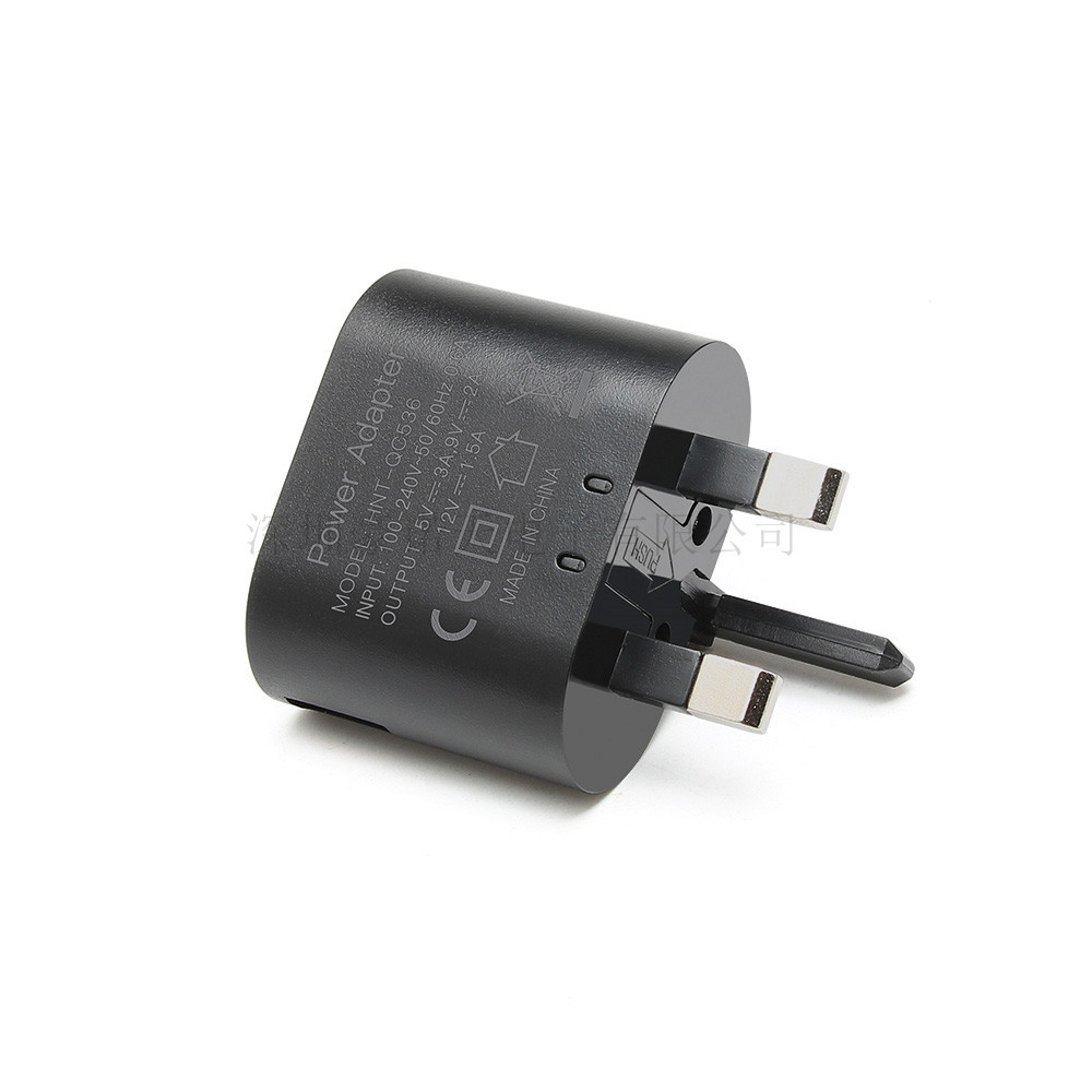 QC3.0 Fast Charger UK QC3.0 Fast Charging Head 5/9/12V Phone USB Travel Charging Head