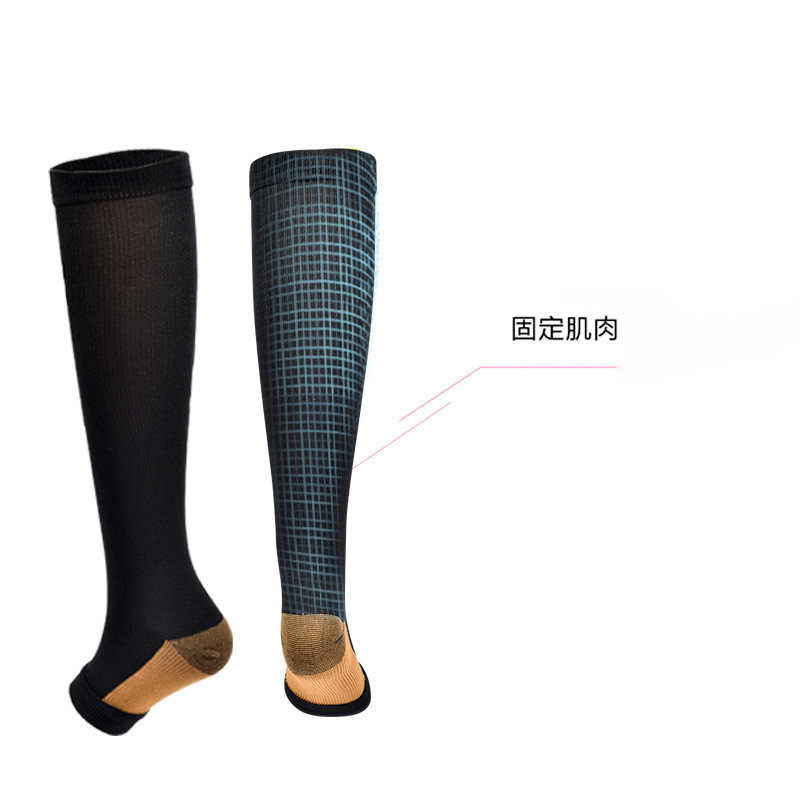 Sports running men's socks new color matching shaping leg socks stall supply wholesale net mountaineering running leg cover