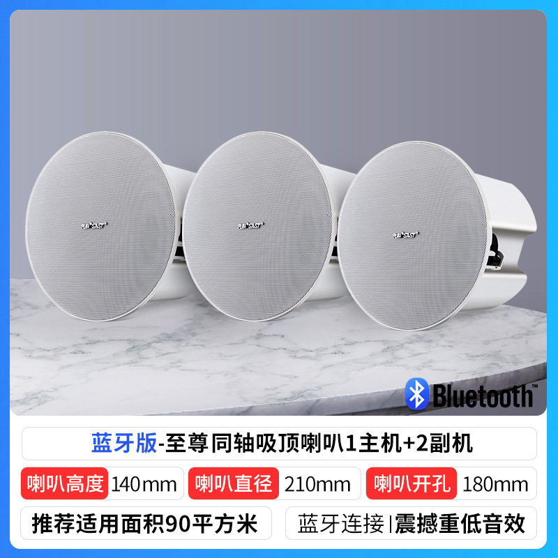 至尊版重低音蓝牙吸顶（1拖2）+2副箱