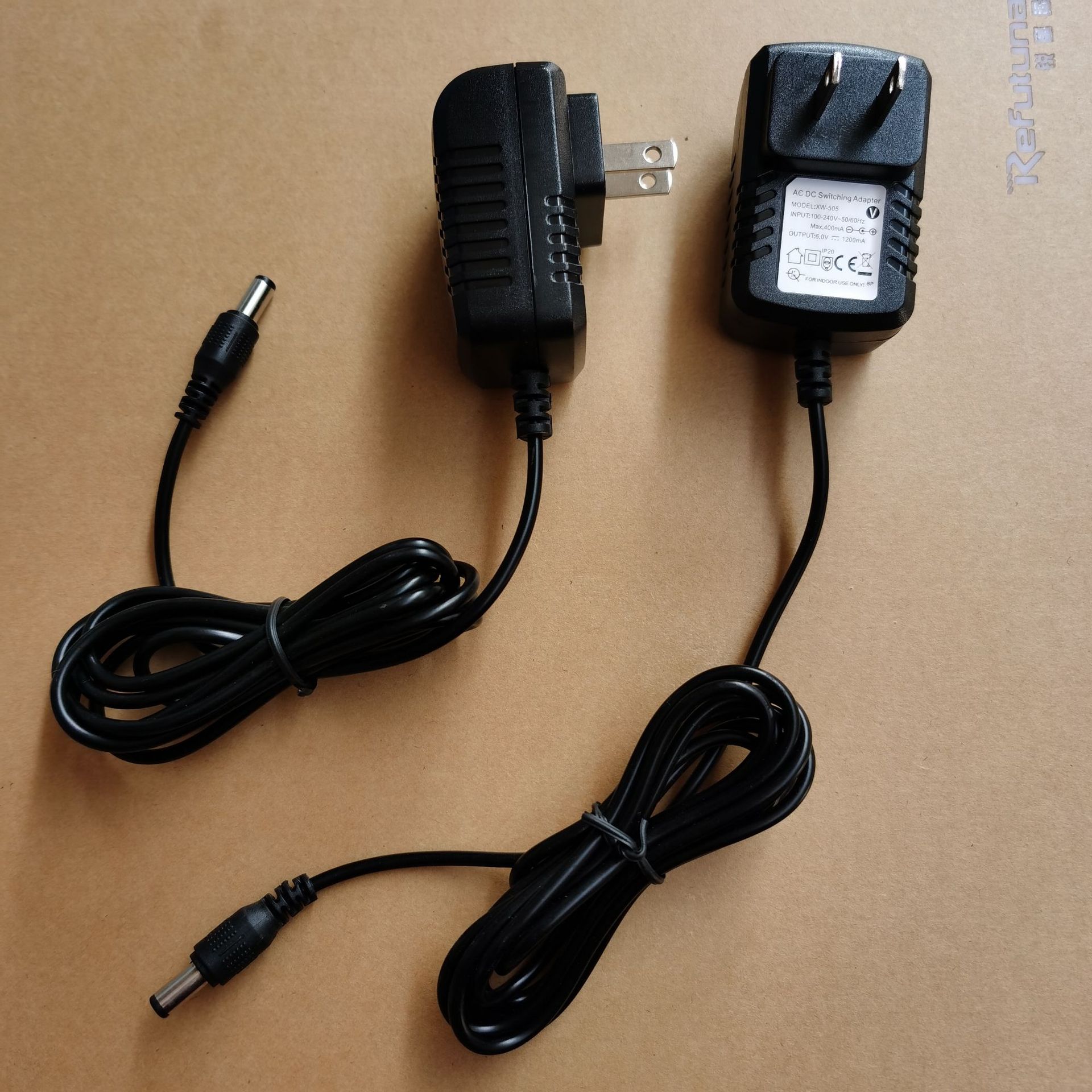 4.2V1A/6V1A/12V1A/9V2A power adapter flashlight headlamp charging charging head