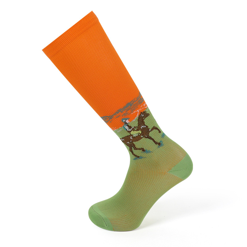 Socks, spring new socks, couple oil painting famous painting mid-calf socks, cartoon thick socks