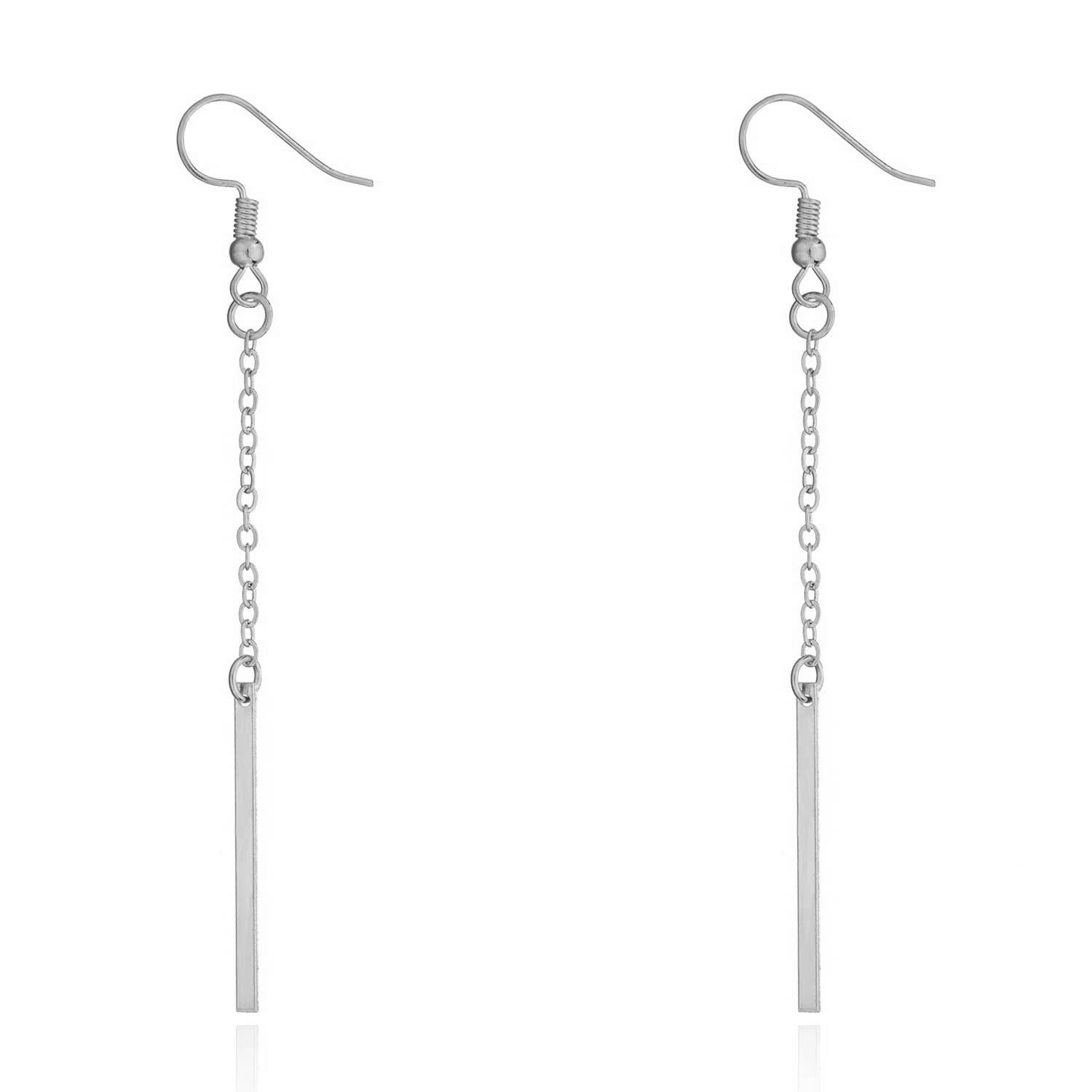 Accessories Street Style Simple 1-shaped Pendant Women's Earrings