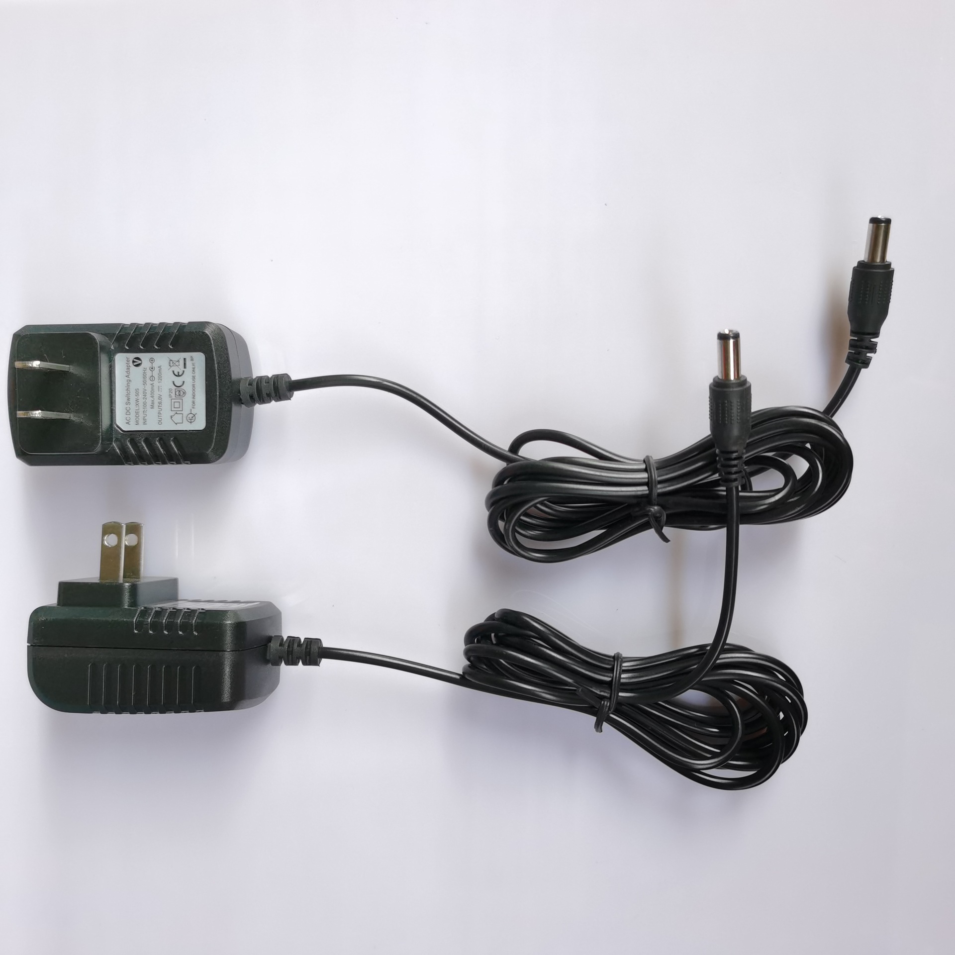 4.2V1A/6V1A/12V1A/9V2A power adapter flashlight headlamp charging charging head
