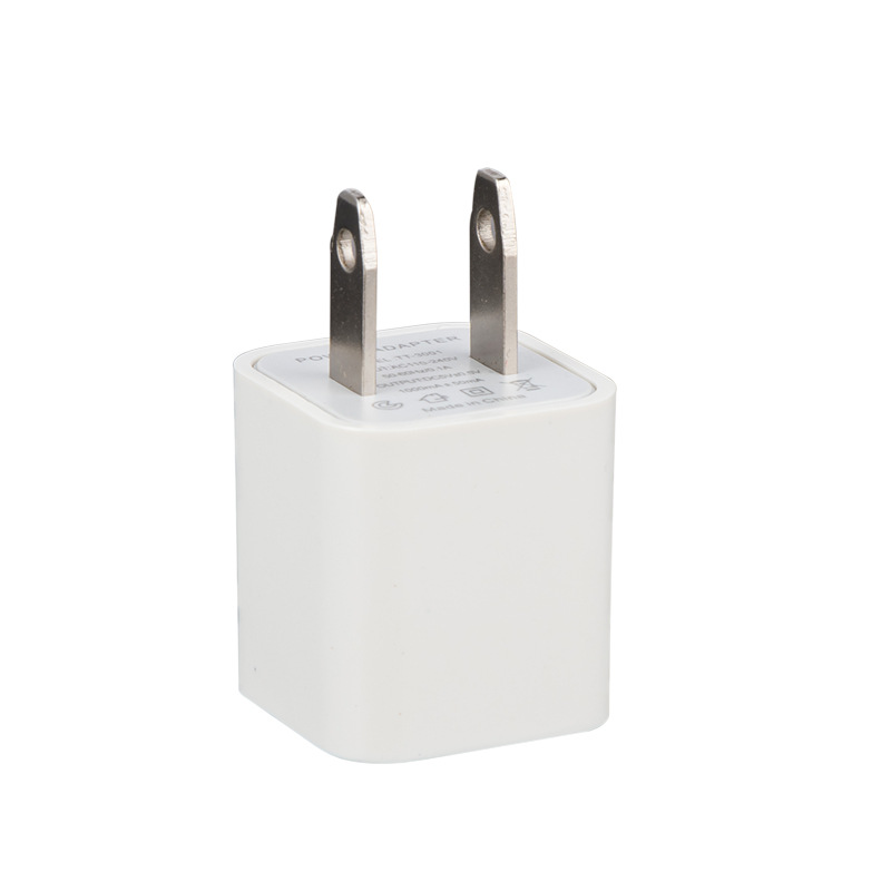 Green dot charging head 5V1A 5V2A charger live light lamp power beauty light charging lamp