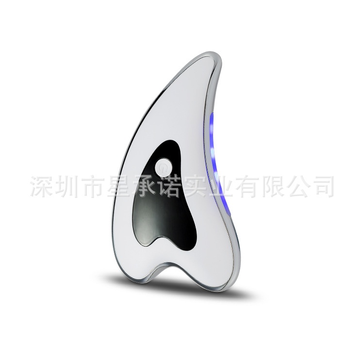 Facial Vibration Massage导入仪 Face Scraping仪 Neck Massager Electric Beauty Device Scraping Board