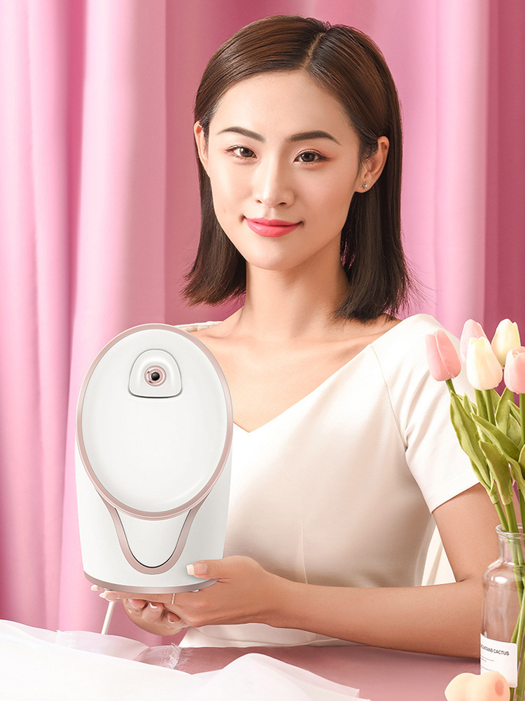Cold and hot spray facial steamer hydrating beauty device home use ion spray facial steamer face steaming device