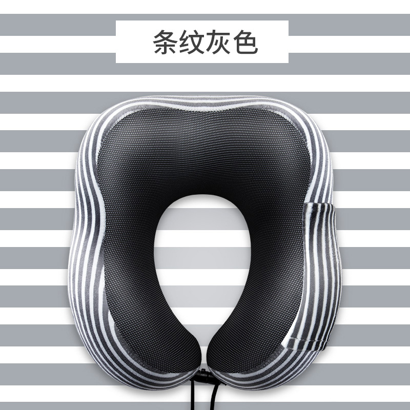 U-Shaped Pillow Memory Foam Travel Pillow Neck Protection Pillow Car Airplane Nap Pillow Neck Protection Magnetic Cloth U-Shaped Pillow Midday Rest