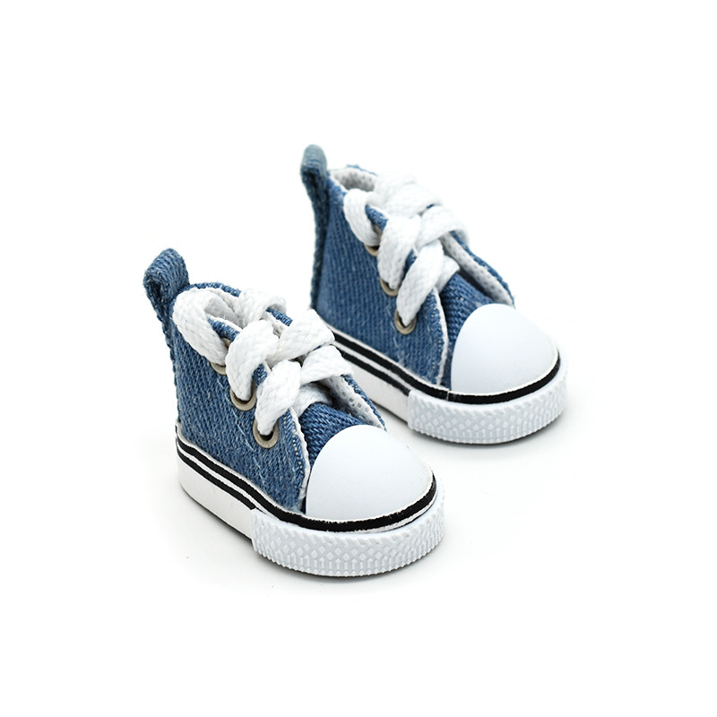 20cm Doll Shoes Six-Point BJD 6-Point Canvas Shoes 30cm Jointed Doll Change Clothes Toy Doll Shoes