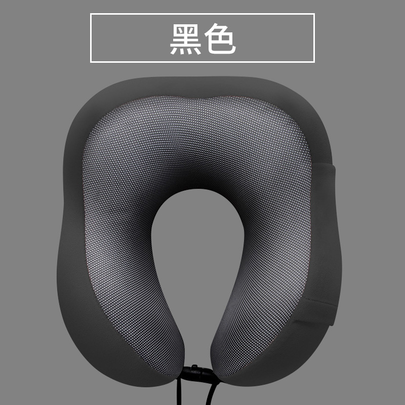 U-Shaped Pillow Memory Foam Travel Pillow Neck Protection Pillow Car Airplane Nap Pillow Neck Protection Magnetic Cloth U-Shaped Pillow Midday Rest