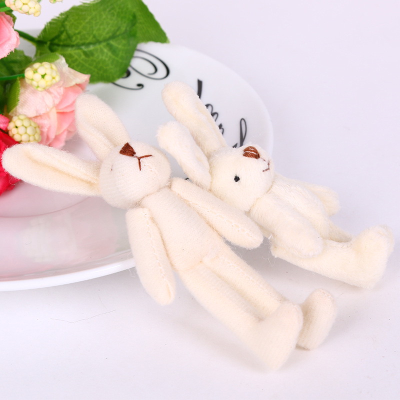 Live Stream Long Leg Rabbit Cartoon Rabbit Plush Clothes Accessories Hat Accessories Doll Plush Toy